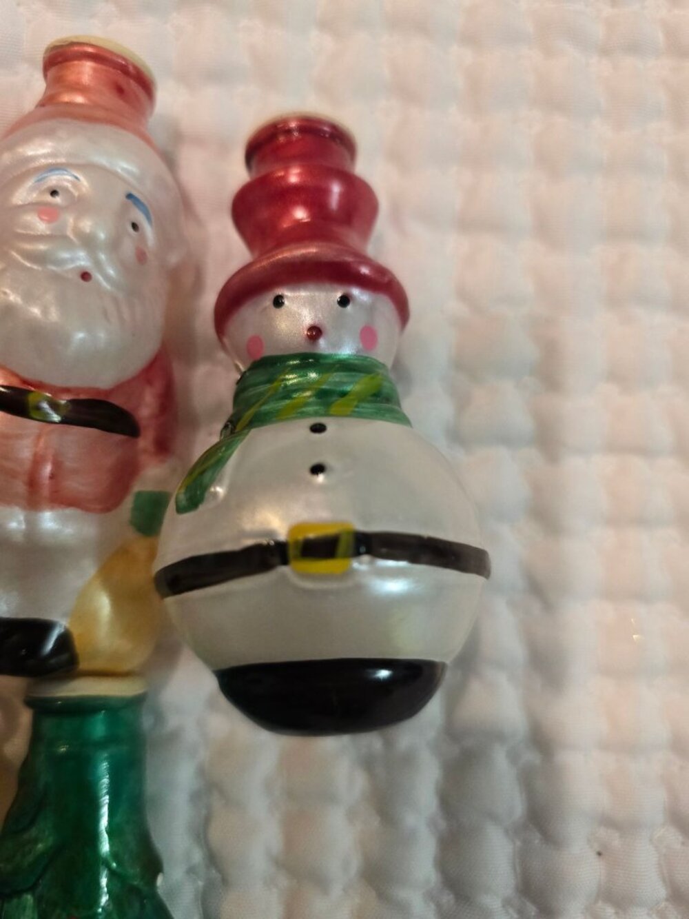 Vintage Christmas Tree Light Covers Blown Glass Holiday Set Of 11 - Picture 5 of 15